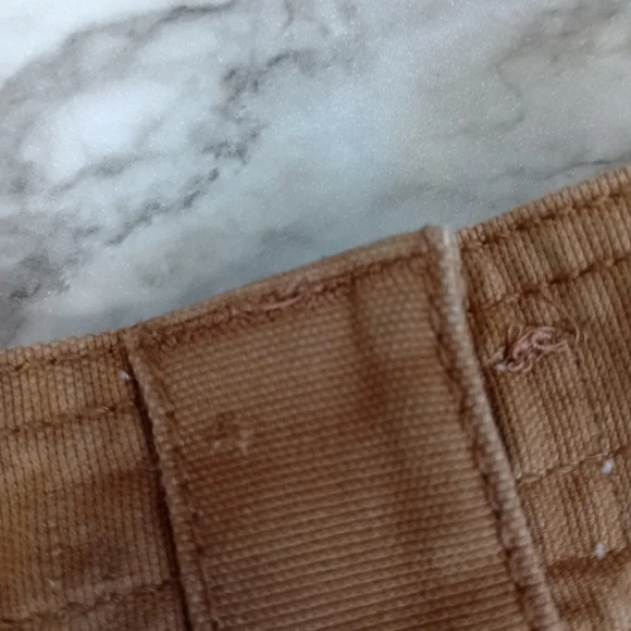 GH Bass Khaki Shorts Cotton Cargo Size 33 - Picture 9 of 9